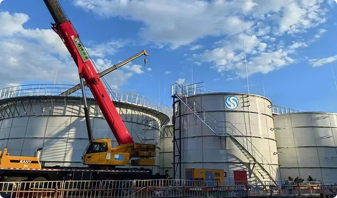 GFS tank wastewater treatment system solution