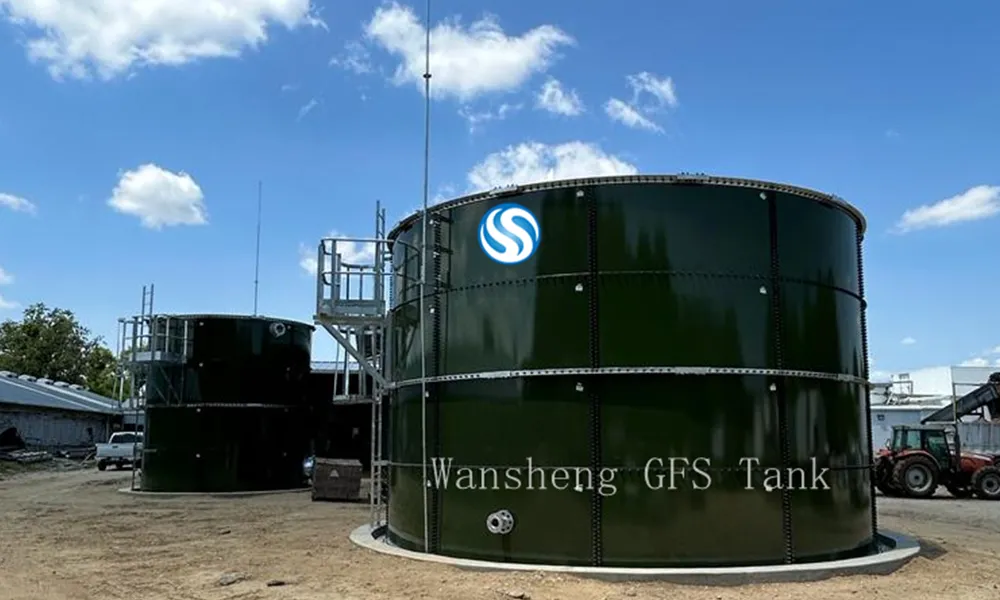 Swine waste tanks
