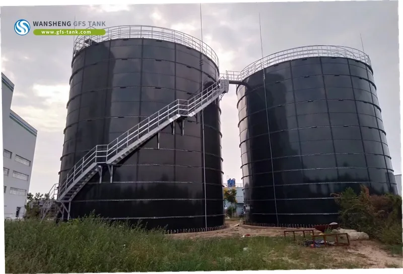 Customized Glass Lined Steel Water Storage Tanks for Fire Sprinkler Systems