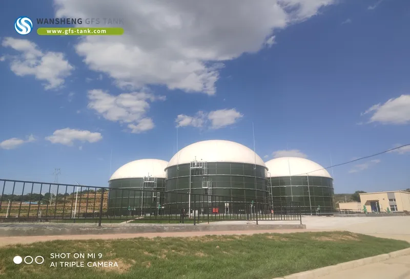 Bolted Steel Waste Water Storage Tanks for Wastewater Treatment Project