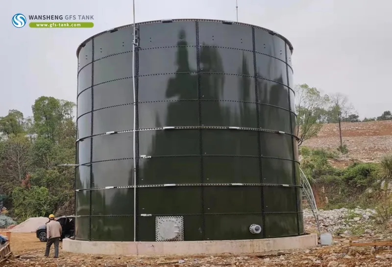 100m3-20000m3 Glass Fused to Steel Tank for Biogas System for Palm Oil Mill Effluent