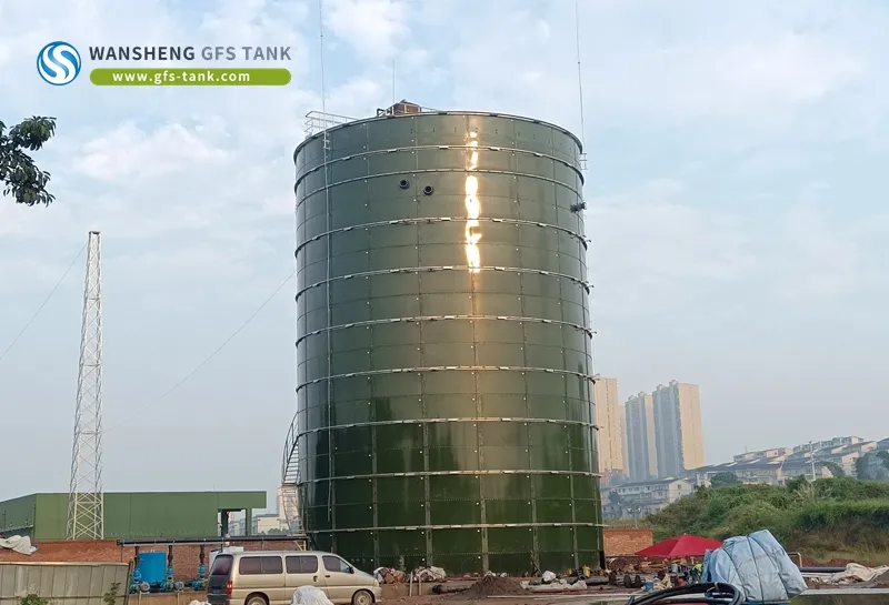 GFS Tank with Three Phase Separator for Uasb System