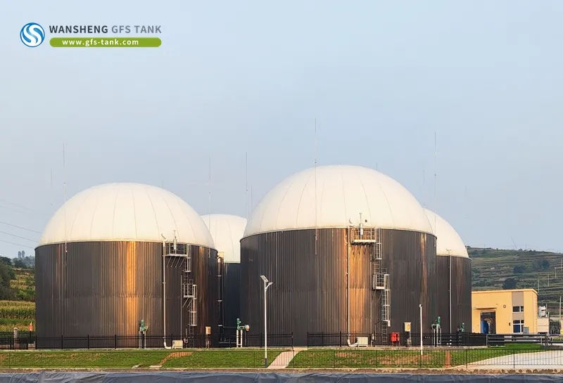 500m3-5000m3 Glass Lined Steel Tank Used in Biogas Engineering Projects