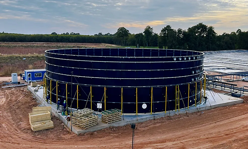 6,770m³ Tank Component Supply for a Wastewater Treatment Plant in Bangkok