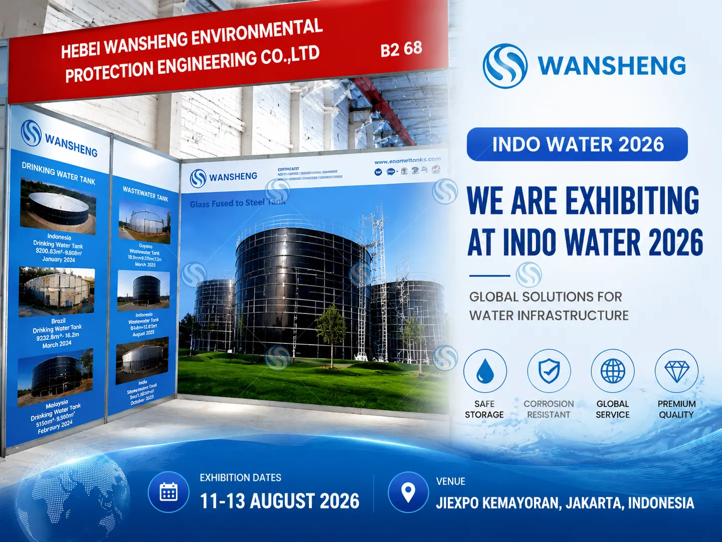 Hebei Wansheng Environmental Makes Appearance at INDO WATER 2026