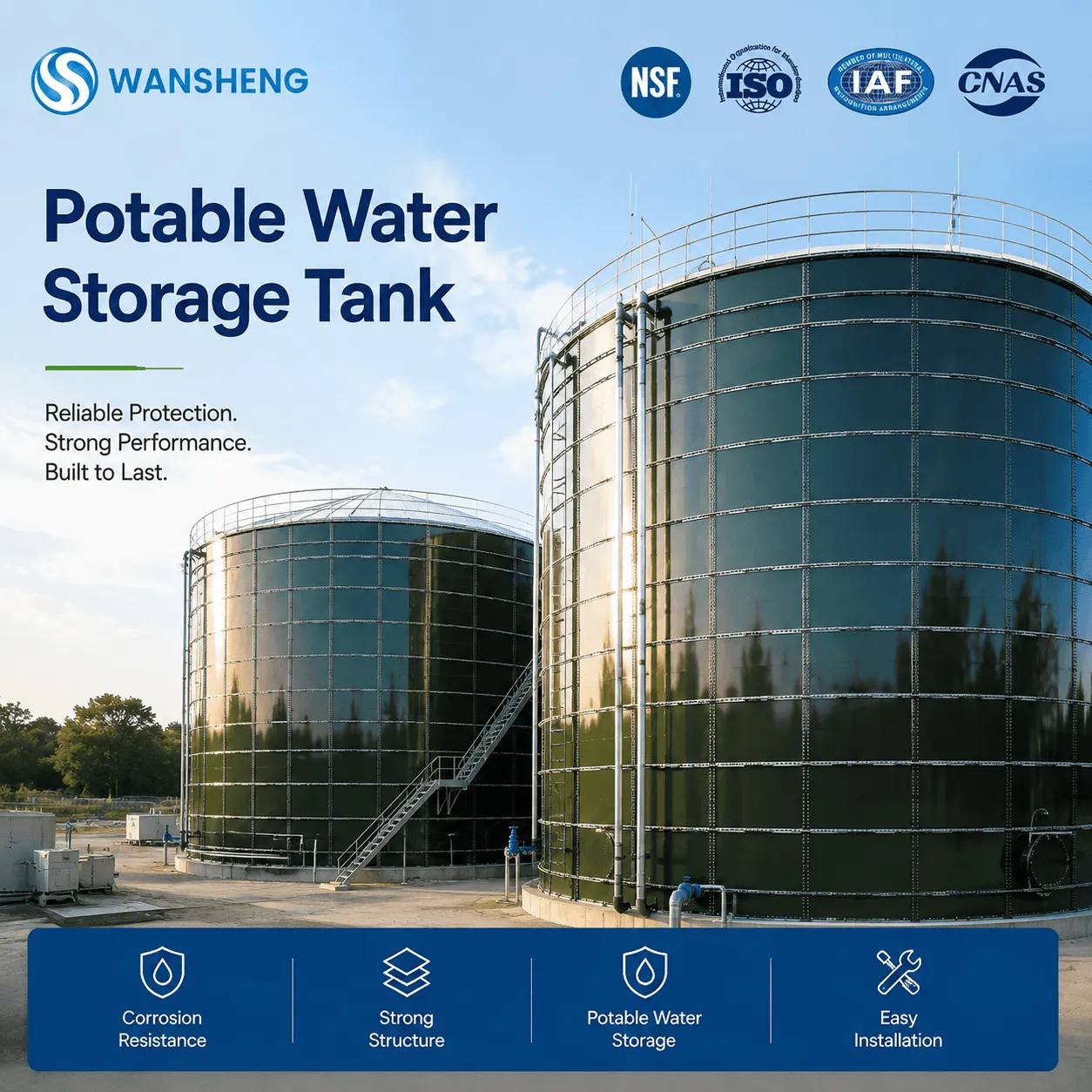 Potable Water Storage Tank