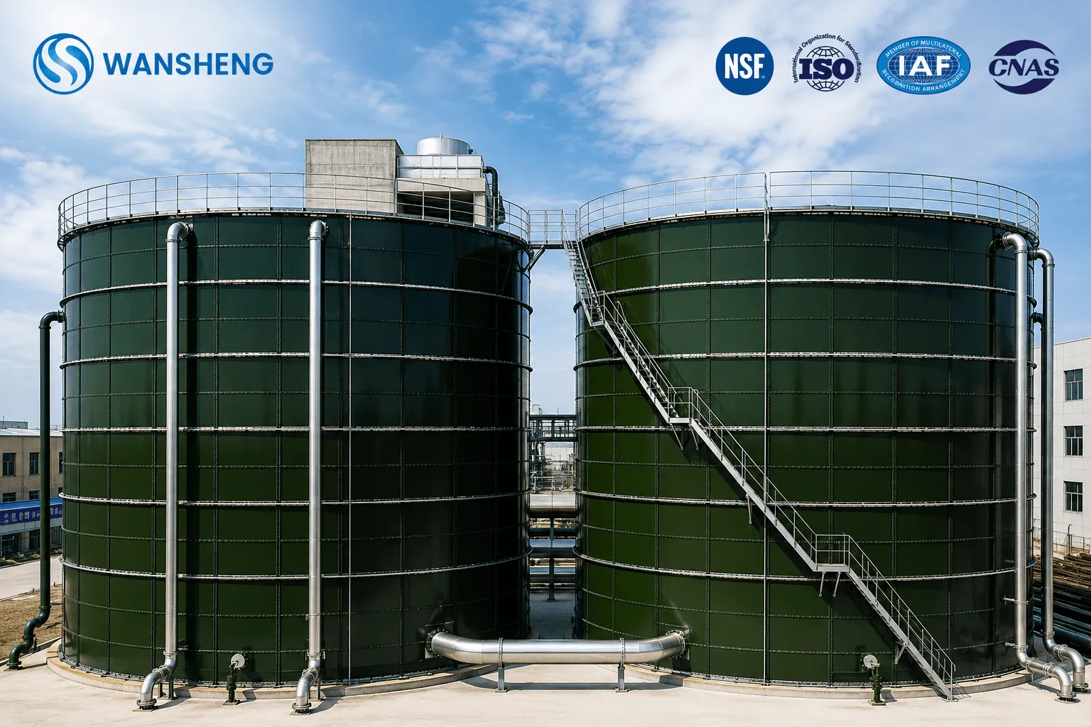 GFS tank - innovative solution for anaerobic reactors