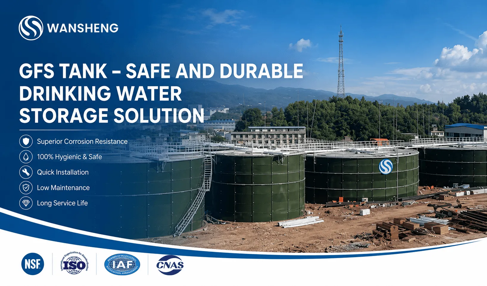 GFS Tank - Safe and Durable Drinking Water Storage Solution