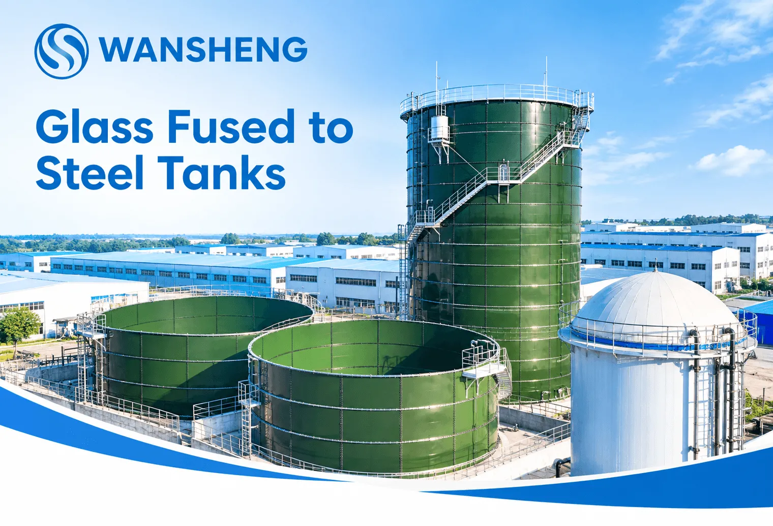 Glass Fused to Steel Tanks