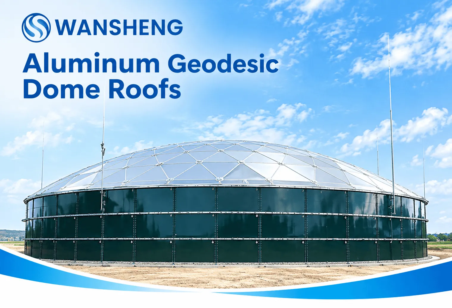 Aluminum Geodesic Dome Roofs