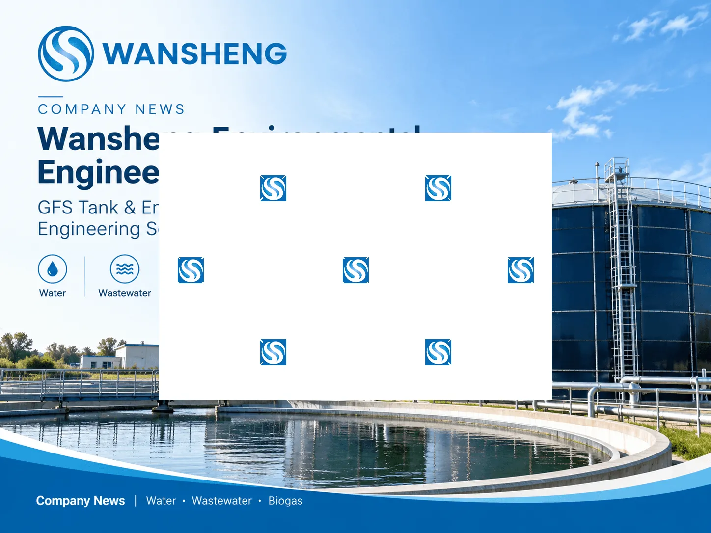 Hebei Wansheng Environmental Protection Engineering Company expands its capabilities in glass fused to steel bolted tanks