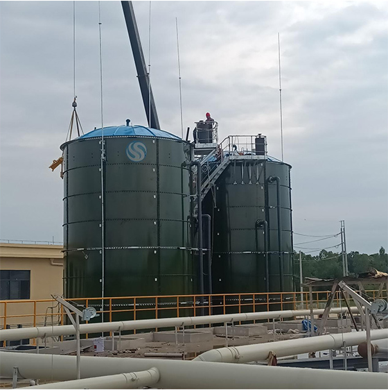 Spice Wastewater Treatment Plant UASB System