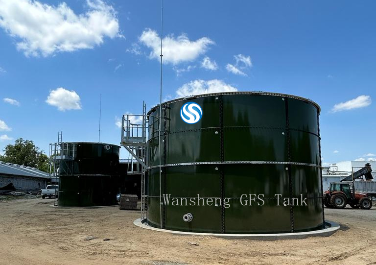Swine waste tanks